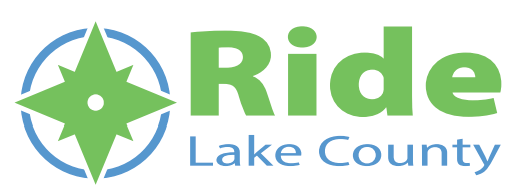 Ride lake county logo