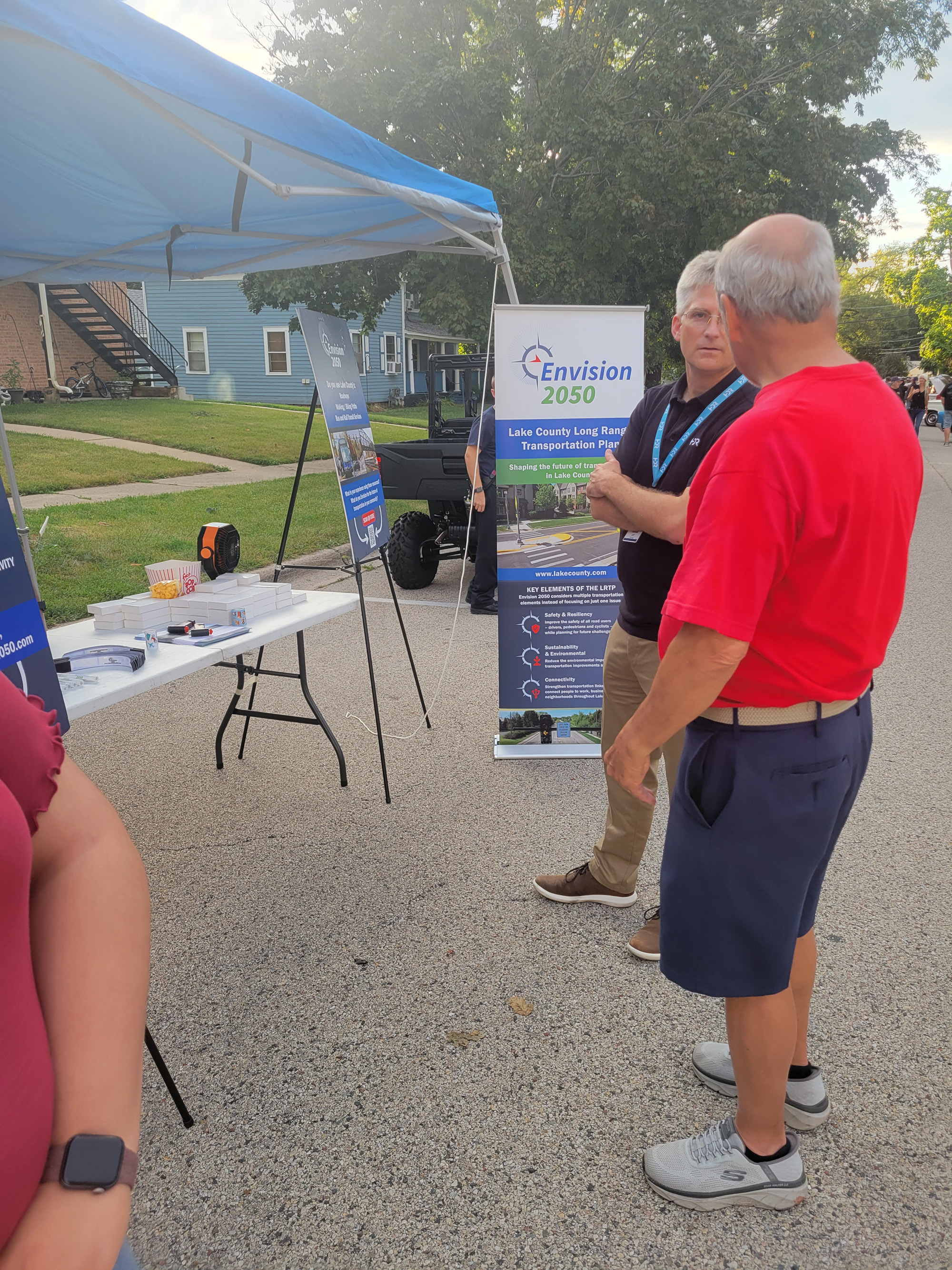 Wauconda Cruise Night booth